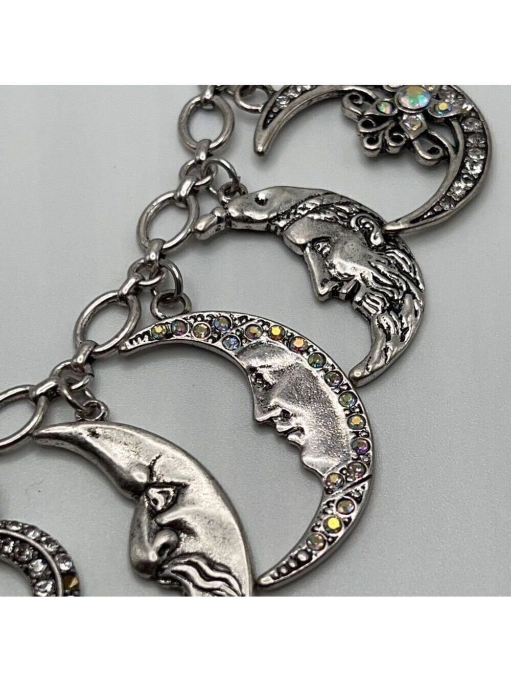 Kirks Folly Necklace Moon & Stars Shadow Charms - Picture 6 of 9